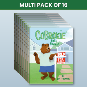 Cobrokie book and custom sticker 16 pack