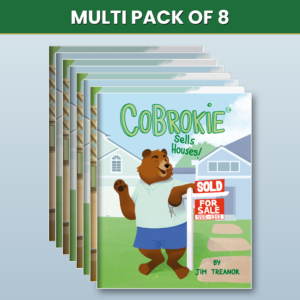 Cobrokie book and custom sticker 8 pack