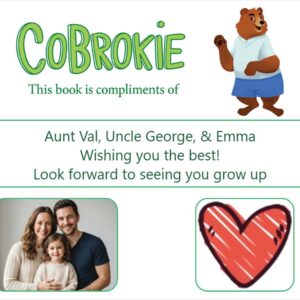 Cobrokie custom sticker for friends & family