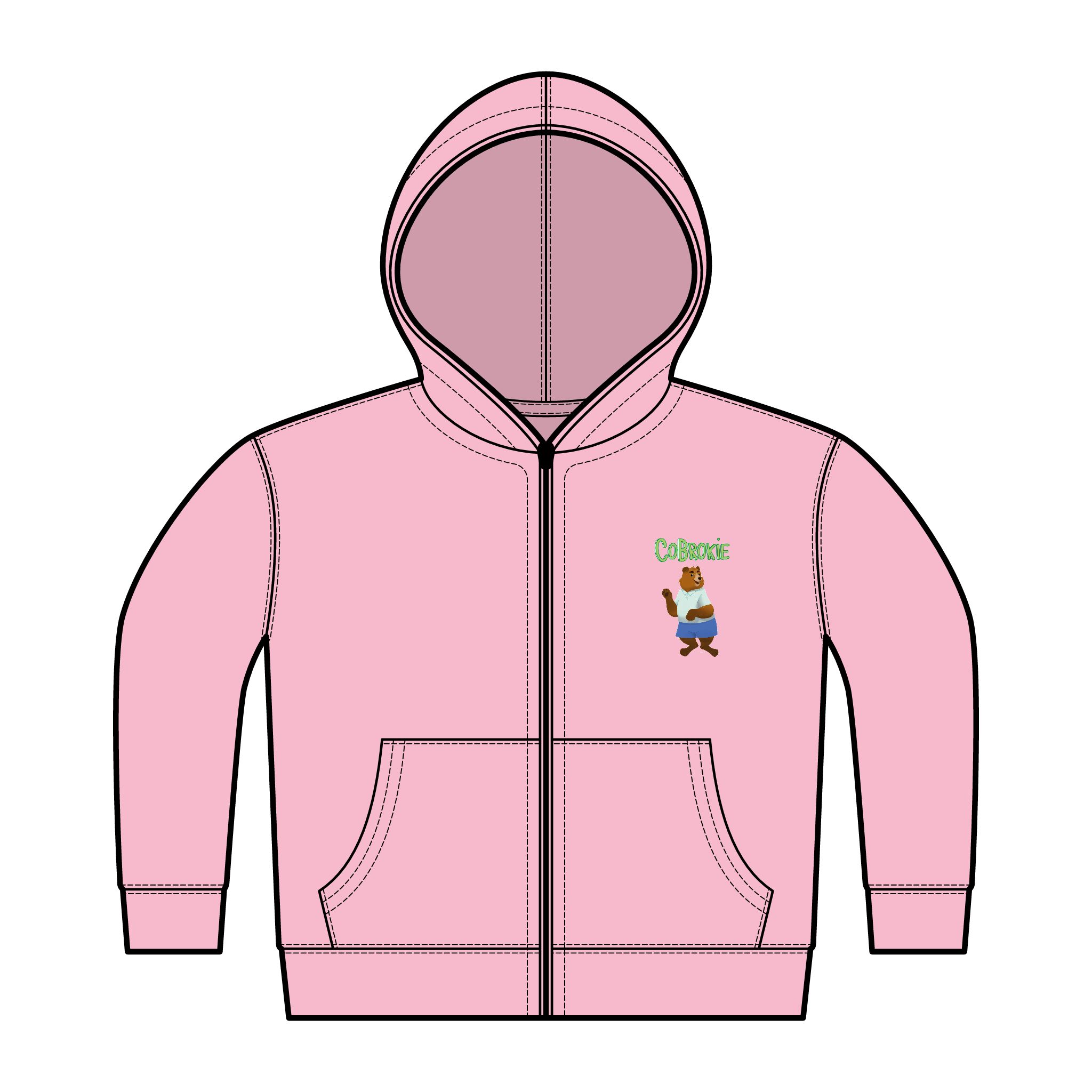 Cobrokie Toddler Zip Hoodie - Image 7