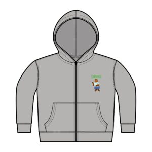Cobrokie Toddler Zip Hoodie