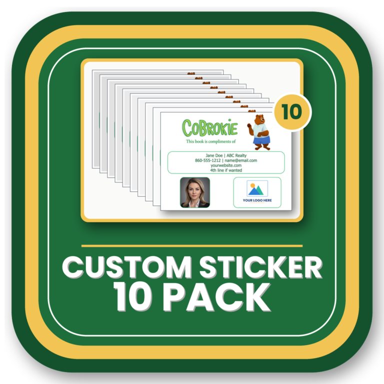 Custom sticker 10 pack