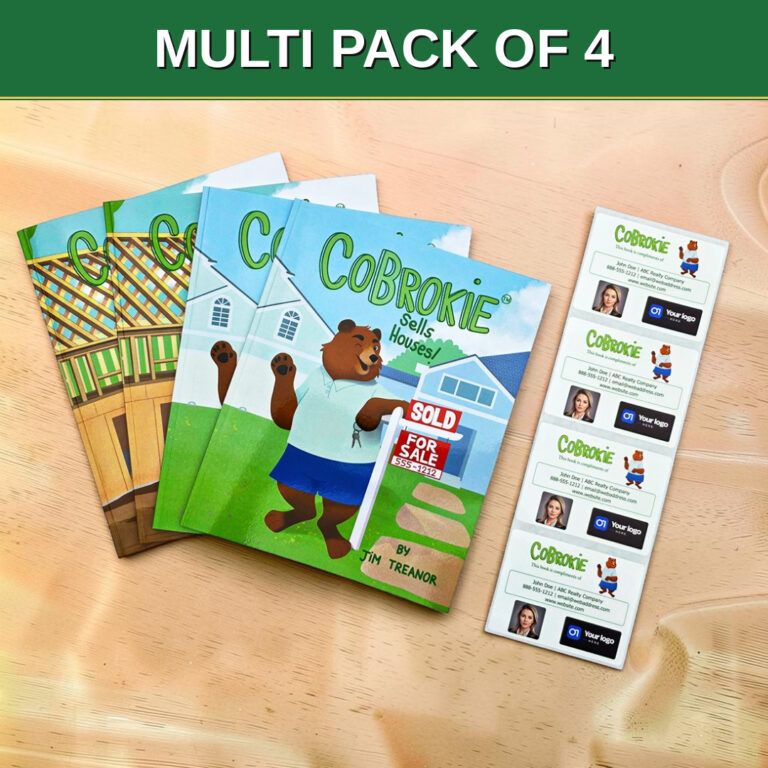 Cobrokie 4 pack of books and stickers